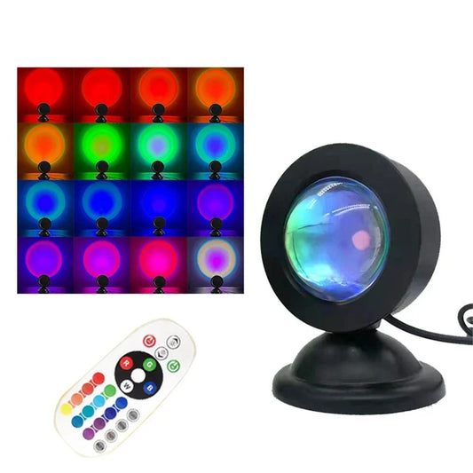 AuraGlow™ Smart Sunset Projector Lamp