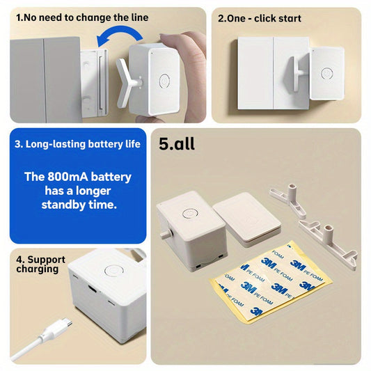 Lazy Person’s Light-Off Magic Device - Wireless Smart Light Switch Controller