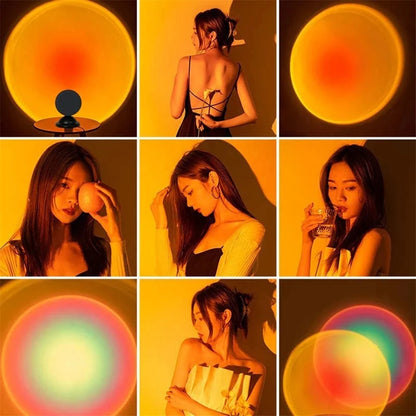 AuraGlow™ Smart Sunset Projector Lamp