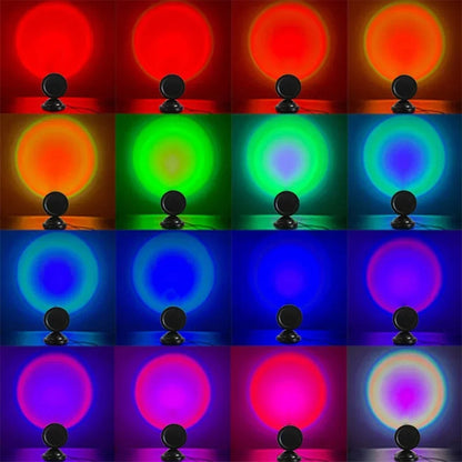 AuraGlow™ Smart Sunset Projector Lamp