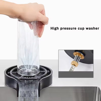 HydroSpin™ Glass Rinser & Cup Washer