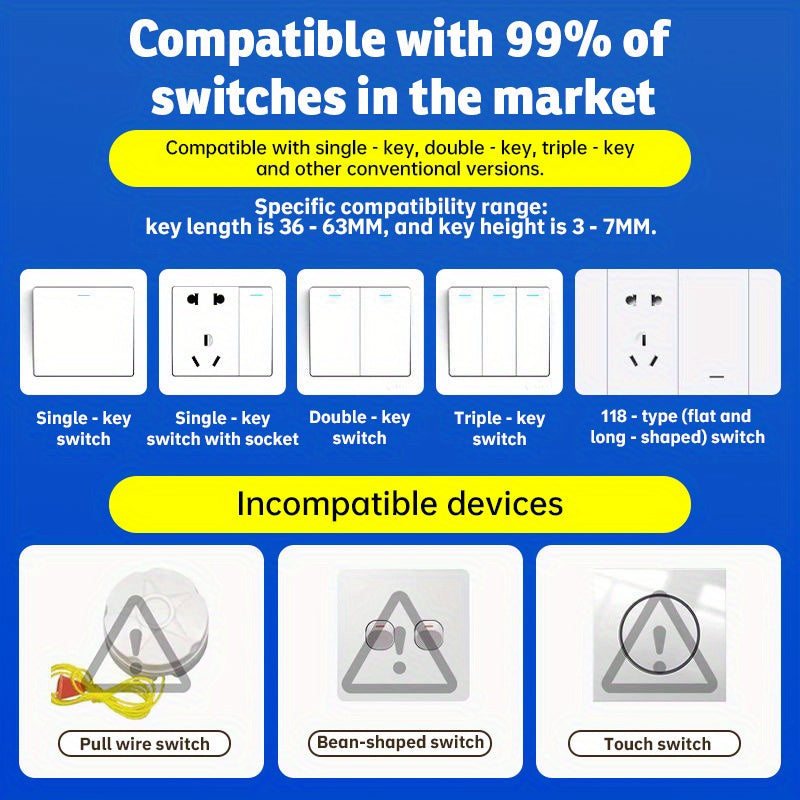 Lazy Person’s Light-Off Magic Device - Wireless Smart Light Switch Controller